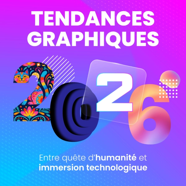 Quelles tendances design 2026 - agence de communication à Caen